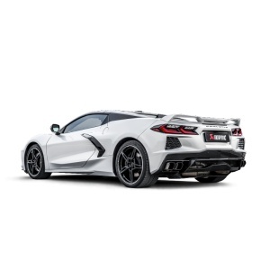 AKRAPOVIC S-CO/TI/4 Slip-On Line (Titanium) for CHEVROLET Corvette Stingray (C8) OPF/GPF 2020-2024 - Img 3