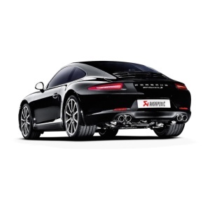 AKRAPOVIC S-PO991SO-HT/1 Exhaust System Slip-On Line (Titanium) for PORSCHE 911 Carrera / S / 4 / 4S / GTS (991) 2012-2015 EC Approval - Img 2