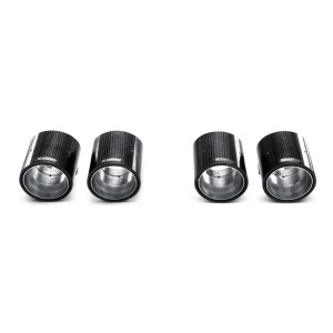 AKRAPOVIC TP-CT/5 Tail Pipe Set (Carbon) for BMW 1M Coupe (E82) 2011-2012 - Img 2