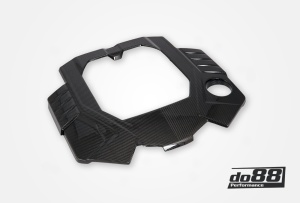 Carbon fiber engine cover, Audi RS6 RS7 C8 - Img 3