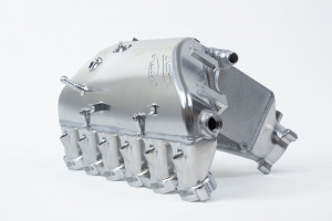CSF RACE BMW S58 "Level-Up" Charge Air Cooler Manifold - Raw Billet - Img 4