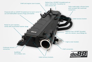 do88 Charge Cooler Manifold, BMW G-Serie (B58) / Toyota GR Supra A90 - Img 4