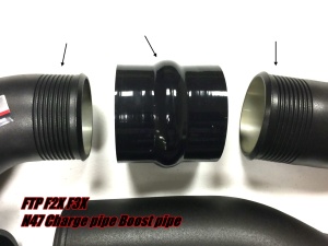 FTP N47 F2X F3X 20d Diesel Charge pipe Boost pipe (320d ,318d,120d,220d,420d) - Img 3