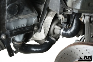 Intake hoses Porsche 997TT GT2 2007-09 Black - Img 7