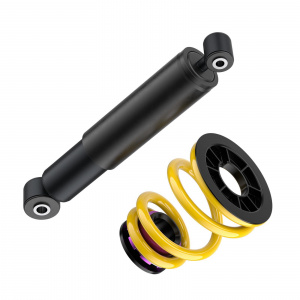 KW Coilover suspension V1 inox VW Golf MK 4 VR5 2.3i 4motion (170 Hp) - Img 6