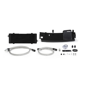 Mishimoto Ford Focus RS Oil Cooler Kit, 2016-2018, Black - Img 1