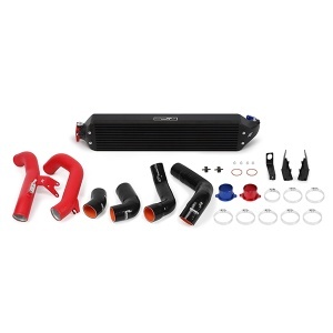 Mishimoto Honda Civic 1.5T Intercooler Kit, 16-21, Blk w/ Rd Pipes
