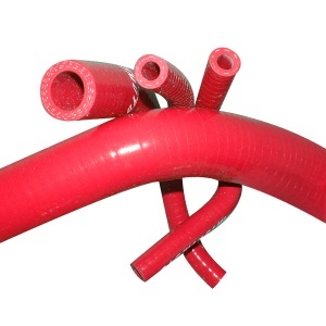 Mishimoto Honda Civic Silicone Radiator Hose Kit, 1988-1991, Red - Img 2