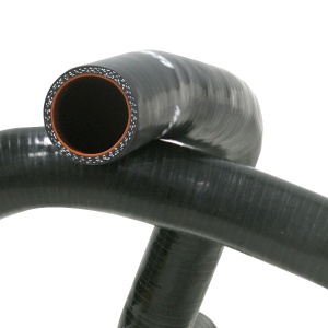 Mishimoto Mitsubishi Lancer Evolution VIII Silicone Radiator Hose Kit, 2003-2005, Black - Img 2