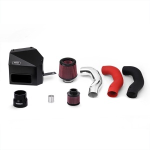 Mishimoto Volkswagen GTI Air Intake Kit, 2015-2021, Wrinkle Black - Img 1