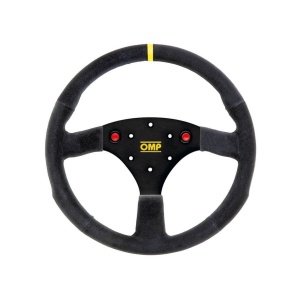 OMP OD0-2042-A01-071 Steering Wheel Alu SP 320mm, Black Suede