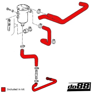 Porsche 930 Turbo breather and oil hoses - Img 6