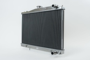 R33 Skyline GT-R/GTS & R34 GT-T Full Billet Aluminum Radiator - Raw Billet - Img 2