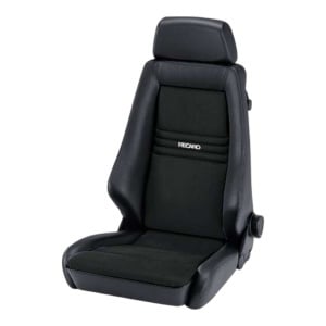 RECARO 042.00.0575 Seat Specialist M, Dinamica Black/Art. Leather Black, Size LX/W