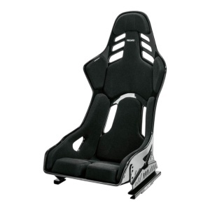 RECARO 076.01.1B21 Race Seat Podium GF Left Side (ABE / FIA) Black Velour, Size M