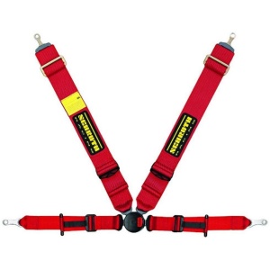 SCHROTH 25270 Racing Harness Profi 2-FE ASM 4-Point Right, Red