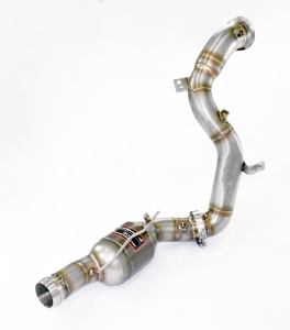 Supersprint Downpipe Right + Metallic catalytic converter(Replaces pre-catalytic converter) 724961 - Img 2