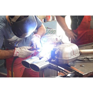 Supersprint Endpipe kit 100x75 Right + 100x75 Left "Gun Metal Grey" 773527 - Img 3