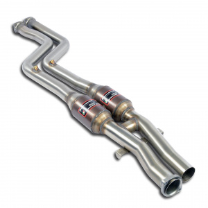 Supersprint Front exhaust "H-Pipe" with Metallic catalytic converter. Right + Left