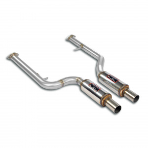 Supersprint Front exhaust - resonated (Deletes the secondary catalytics)
