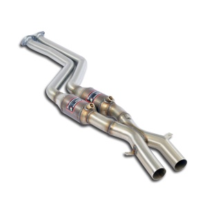 Supersprint Front exhaust with Metallic catalytic right + left 787402