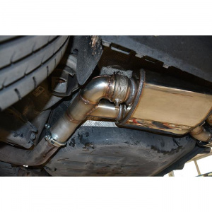 Supersprint Rear exhaust Left 120x80 with valve 721537 - Img 7