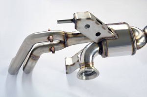 Supersprint Rear exhaust "Racing" Right - Left 4 exits(Deletes the stock, main catalytics - fits to the stock endpipes)-18,0 Kg - Img 3