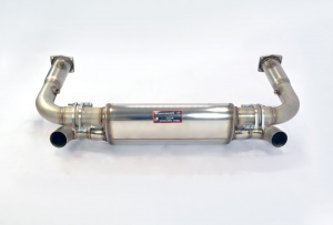 Supersprint Rear exhaust Right + Left "Race" (replace the OEM catalytic converter) - Img 1
