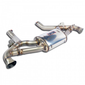 Supersprint Rear exhaust right - left with valvesFor OEM diffusor 722304