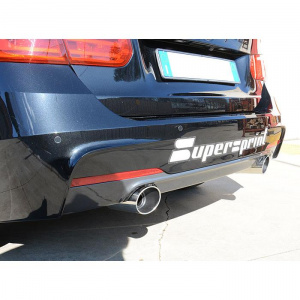 Supersprint Rear exhaust Right O100 - Left O100 - Img 2