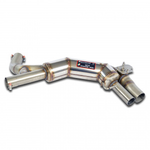 Supersprint Rear exhaust Right with valve 723204