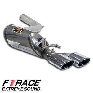 Supersprint Rear muffler Race F1 Left 120x80 172137