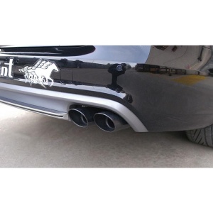 Supersprint Rear pipe Right 100x75 "Gun Metal Grey"(Muffler delete) 769577 - Img 3