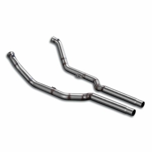 Supersprint Turbo downpipe kit + Front pipe right - left (Replaces OEM catalytic) 845831