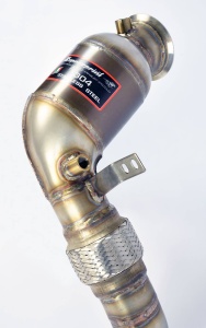 Supersprint Turbo downpipe kit + Metallic catalytic converter RightAccepts the stock "Cat.-Back" system 989221 - Img 8