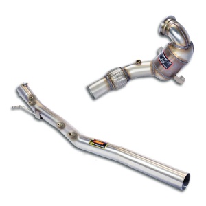 Supersprint Turbo downpipe kit + Metallic WRC 100 CPSI catalytic(Deletes GPF) 778221