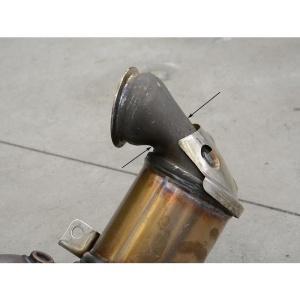 Supersprint Turbo downpipe kit + Metallic WRC 100 CPSI catalytic converter(Deletes GPF) 917921 - Img 3