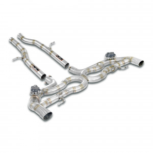Supersprint "X-Pipe" Rear exhaust with valves 725134