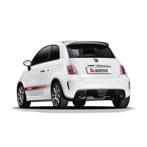 AKRAPOVIC M-FI/SS/1H Exhaust System Slip-On Line (Stainless Steel) for ABARTH 500/500C 2008-2017 EC Approval - Img 5