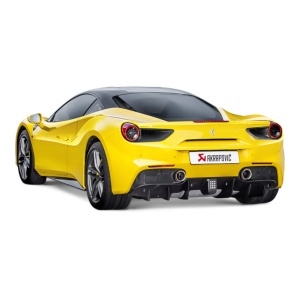 AKRAPOVIC MTP-FE488H Exhaus System Slip-On Line (Titanium) for FERRARI 488 GTB / 488 Spider 2016-2019 ECE Type Approval - Img 4