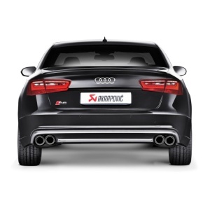 AKRAPOVIC S-AU/TI/6H Exhaust System Evolution Line (Titanium) for AUDI S7 (C7) ECE Type Approval - Img 8