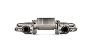 AKRAPOVIC S-PO/TI/18 Slip-On Race Line (Titanium) PORSCHE Cayman GT4 (718)/GTS 4.0/718 Boxter GTS 4.0