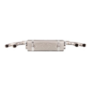 AKRAPOVIC S-PO/TI/6H Exhaust Slip-On Line (Titanium) for PORSCHE 911 Turbo / Turbo S (991.2) ECE Type Approval - Img 2