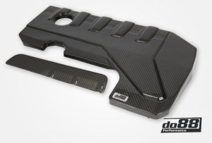 Audi RS3 8V.2 & 8Y / TTRS 8S Carbon fiber engine and manifold cover - Img 1