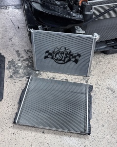 CSF RACE BMW F-Chassis Gen 1 B58 High-Performance All-Aluminum Radiator - Img 11