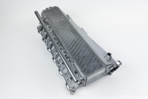 CSF RACE BMW Gen 1 B58 Charge Air Cooler Manifold - Raw Billet