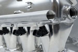 CSF RACE BMW S58 "Level-Up" Charge Air Cooler Manifold - Raw Billet - Img 11