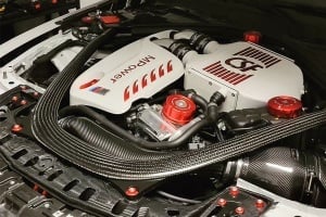 CSF RACE F8X M3 / M4 / M2 Comp Top Mount Charge-Air-Cooler - Raw Finish - Img 9