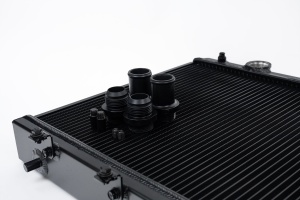 CSF RACE K-Swap 92-00 Honda Civic / 94-01 Acura Integra All-Aluminum Radiator - Black - Img 4