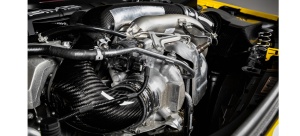 Eventuri Carbon Fiber Turbo Inlet Mercedes A35 CLA35 GLA35 GLB35 AMG - Img 5